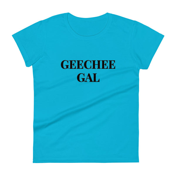 Geechee Gal Fitted short sleeve t-shirt