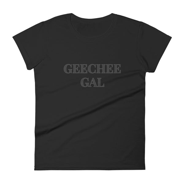 Geechee Gal Fitted short sleeve t-shirt